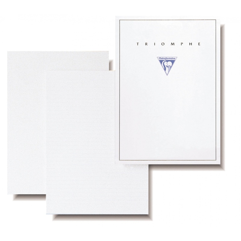 Clairefontaine Triomphe Small A5 Stationery Tablet (50 Sheets) - Lined