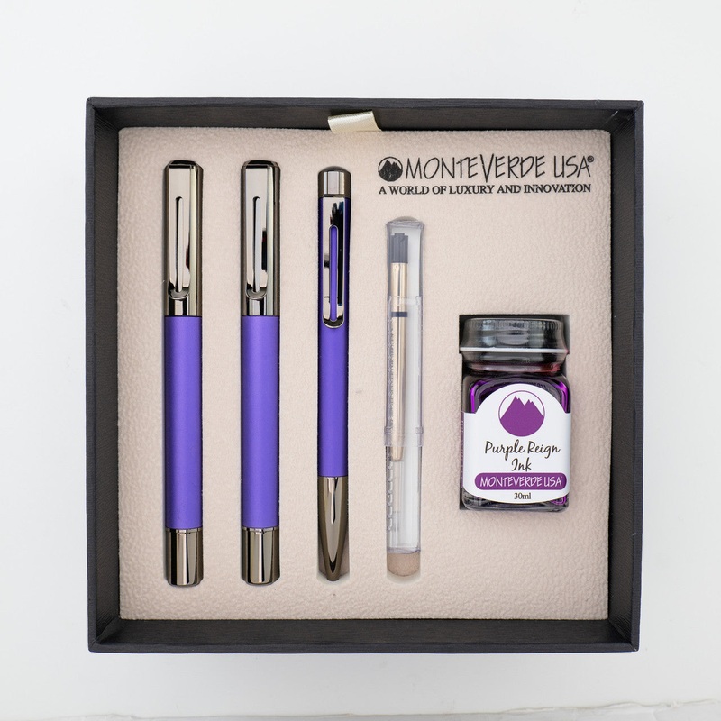 Monteverde Ritma 3 + 2 Piece Set - Midnight Orchid (2025 Special Edition)