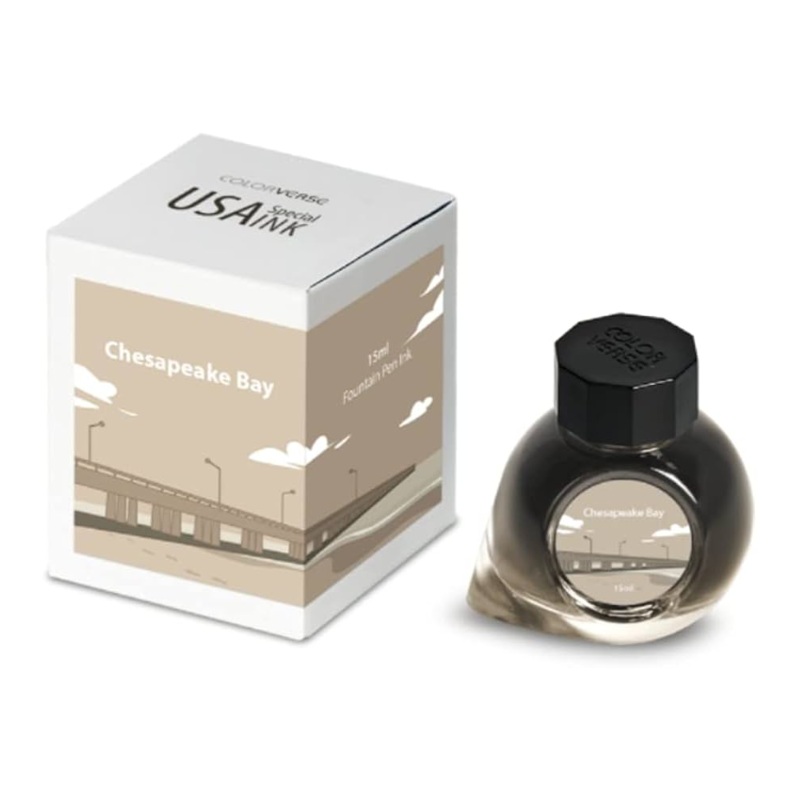 Colorverse Chesapeake Bay (15ml) Bottled Ink (USA Special Series, Virginia)