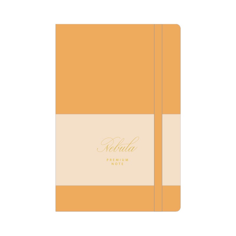 Colorverse Nebula A5 Premium Note - Cozy Yellow Dotted