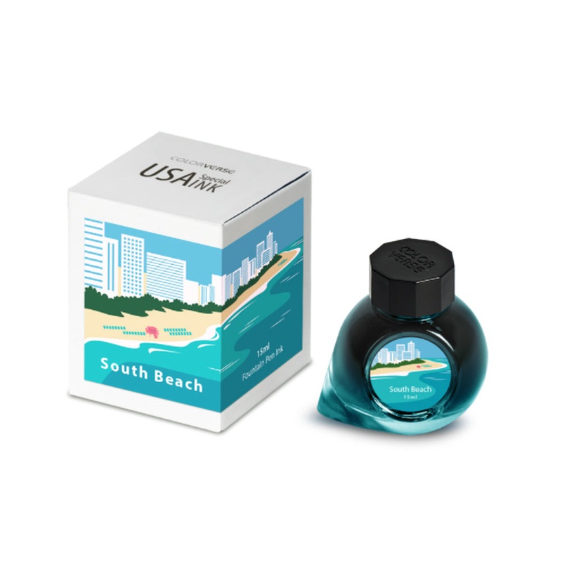 Colorverse South Beach (15ml) Bottled Ink (USA Special Series, Florida)