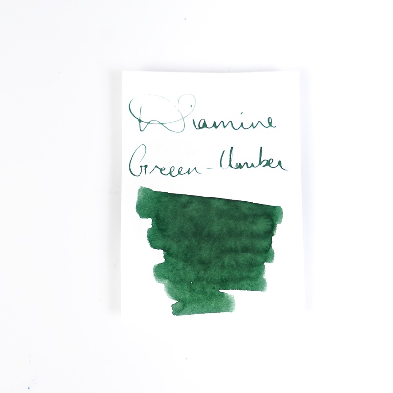 Diamine Green Umber Ink Cartridges (Set of 18)