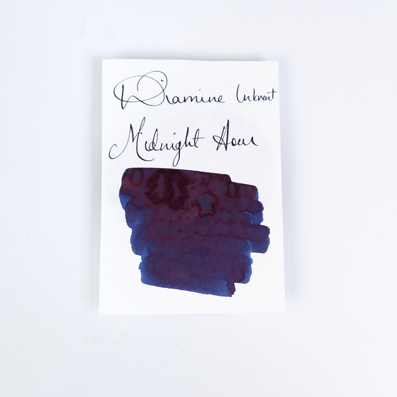 Diamine Midnight Hour (50ml) Bottled Ink (Sheening) - Blue Edition