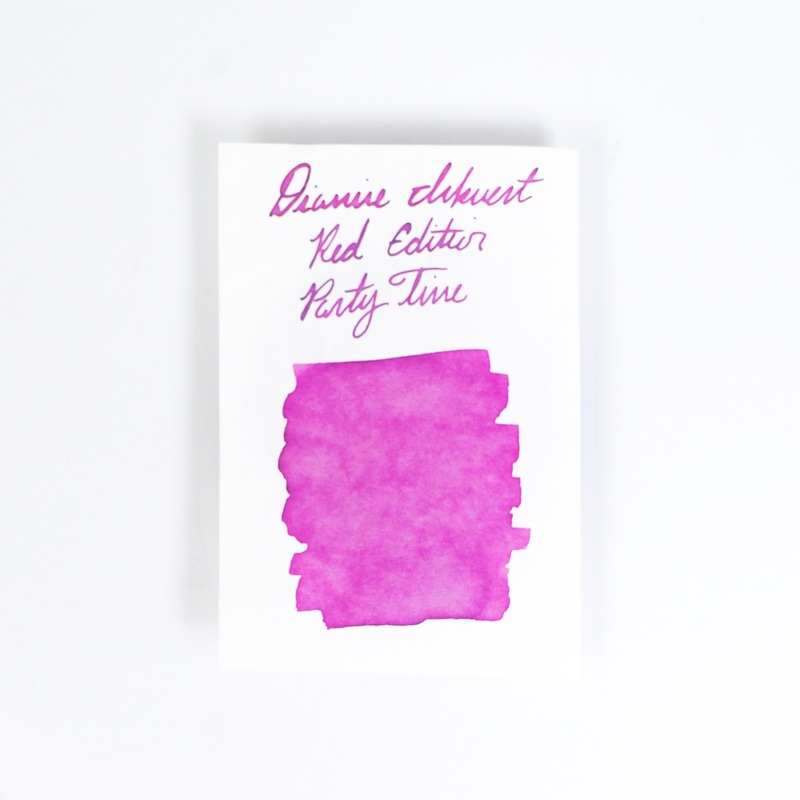 Diamine Party Time (50ml) Bottled Ink (Shimmering) - Red Edition