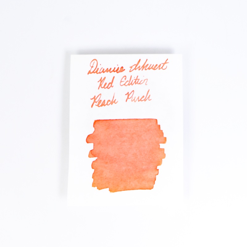 Diamine Peach Punch (50ml) Bottled Ink - Red Edition