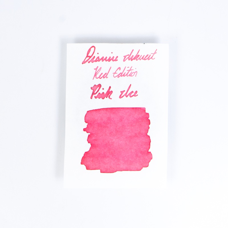 Diamine Pink Ice (50ml) Bottled Ink (Shimmering) - Red Edition