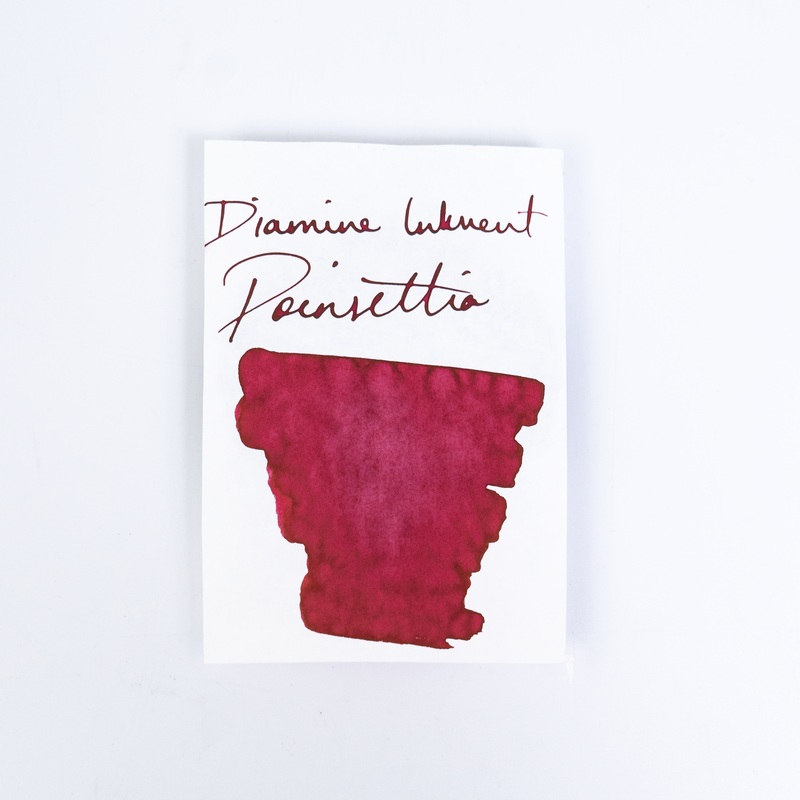 Diamine Poinsettia (50ml) Bottled Ink - Blue Edition