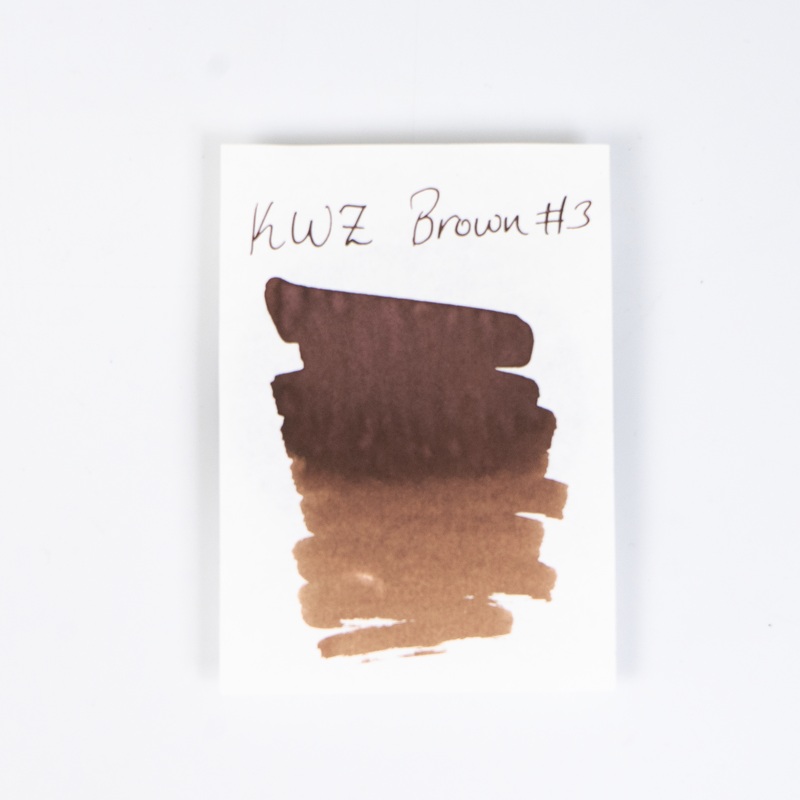 KWZ Brown #3 (60ml) Bottled Ink