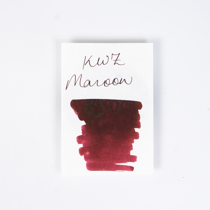 KWZ Maroon (60ml) Bottled Ink