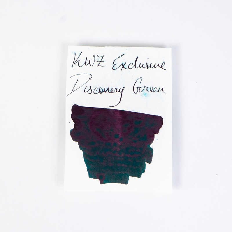 KWZ Discovery Green (60ml) Bottled Ink - Dromgoole's Exclusive