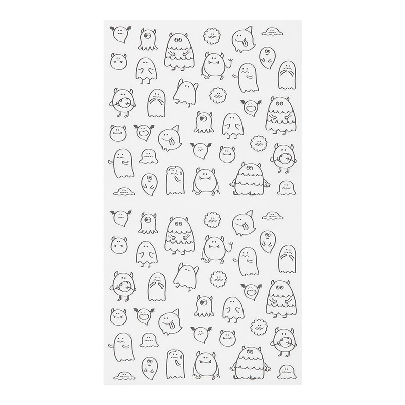 Midori Sticker Chat Monsters