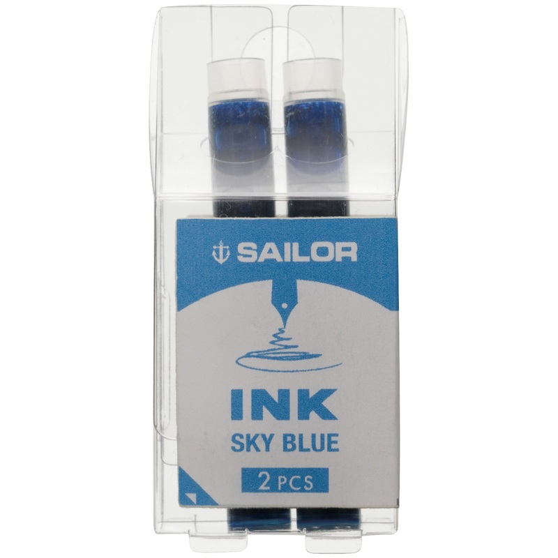 Sailor Compass Sky Blue Ink Cartridges