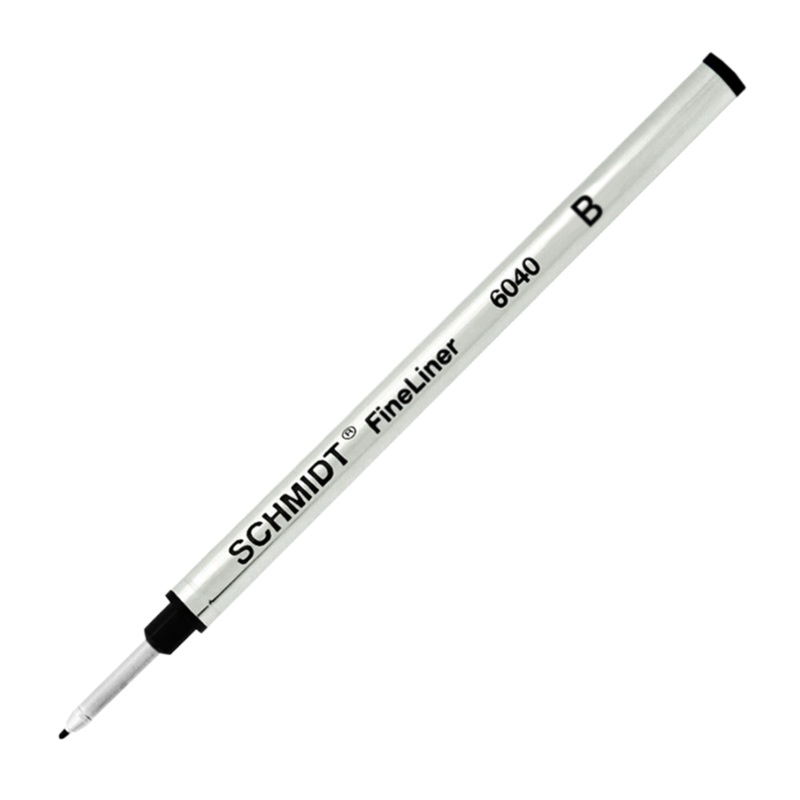 Schmidt 6040 Fiber Tip FineLiner Refills - Black (Broad-1.0mm)