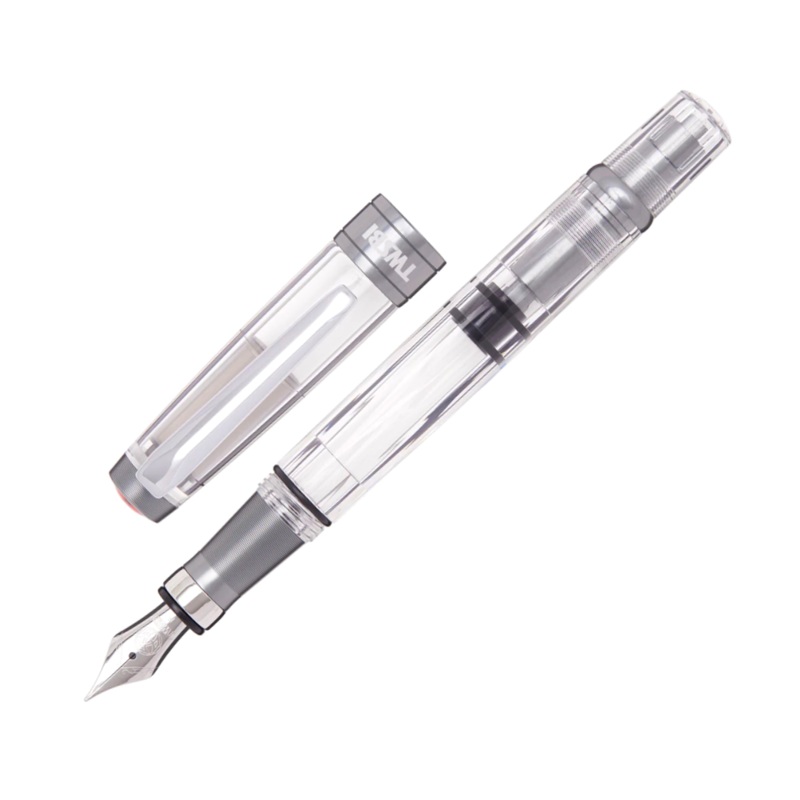 TWSBI Diamond 580ALR Fountain Pen - Nickel Gray