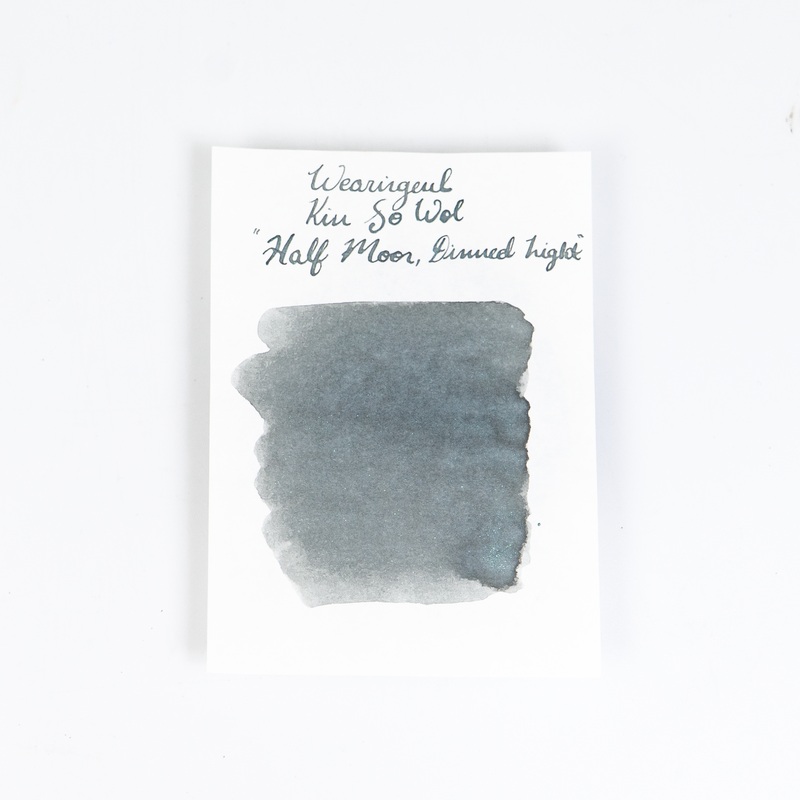Wearingeul Half Moon, Dimmed Light (30ml) Bottled Ink (Glistening)