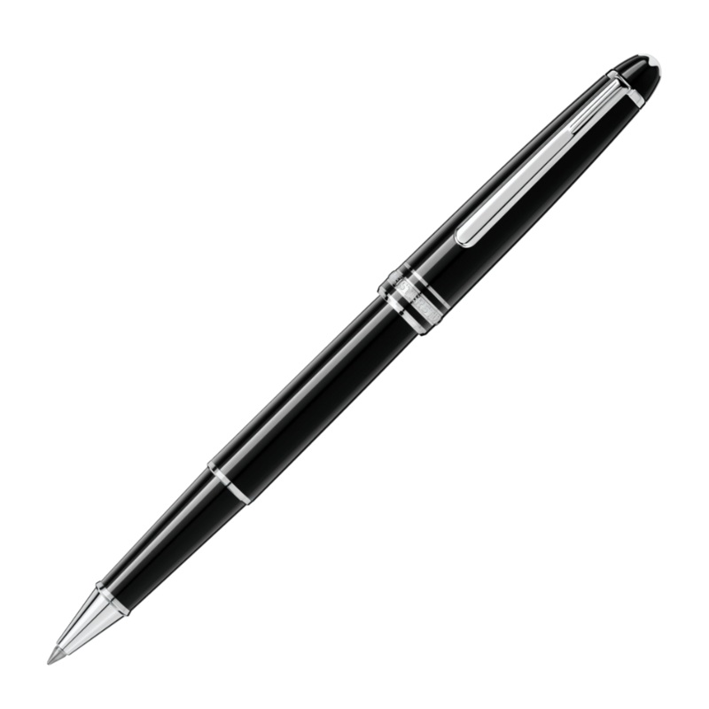Montblanc Rollerball - Black with Platinum Trim (Meisterstck Classique)