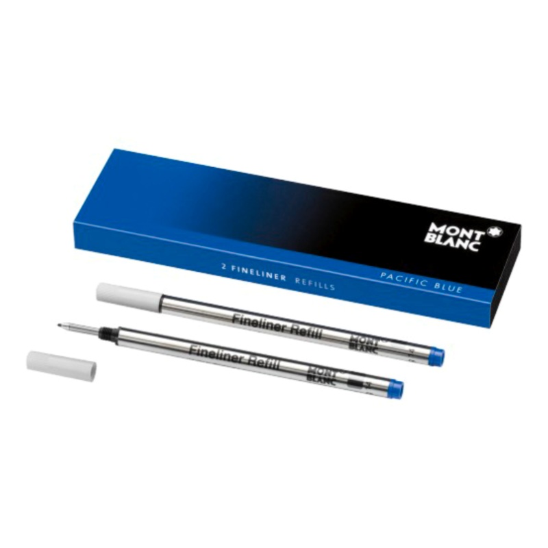 Montblanc Fineliner Refill - Royal Blue (2 ea)