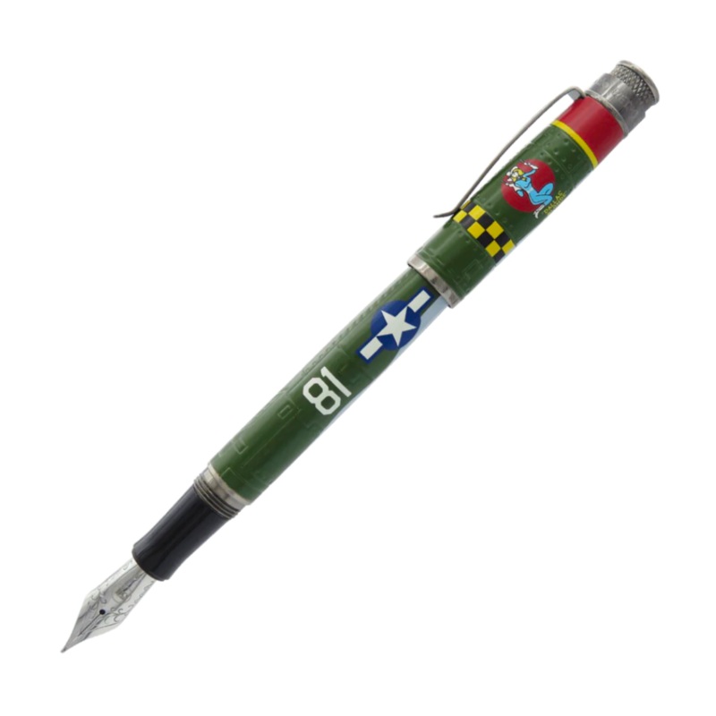 Retro 51 Tornado Fountain Pen - P-47 Thunderbolt (Vintage Metalsmith)