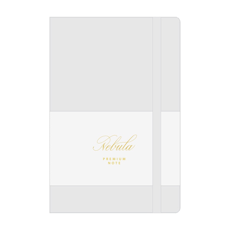 Colorverse Nebula A5 Premium Note - Snow White Plain