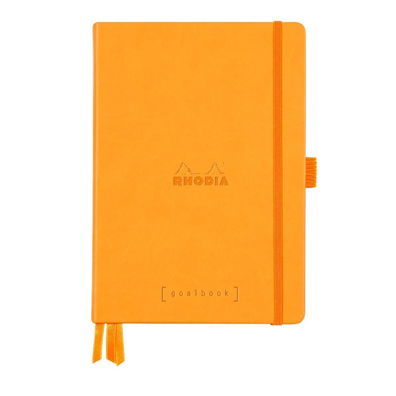 Rhodia Goal Book A5 Hardcover - Orange (Dotted)