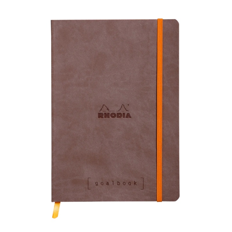 Rhodia Goalbook A5 Softcover - Chocolate (Dotted)