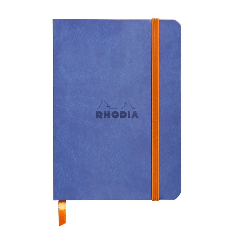 Rhodia Rhodiarama Webnotebook A6 Lined Softcover - Sapphire