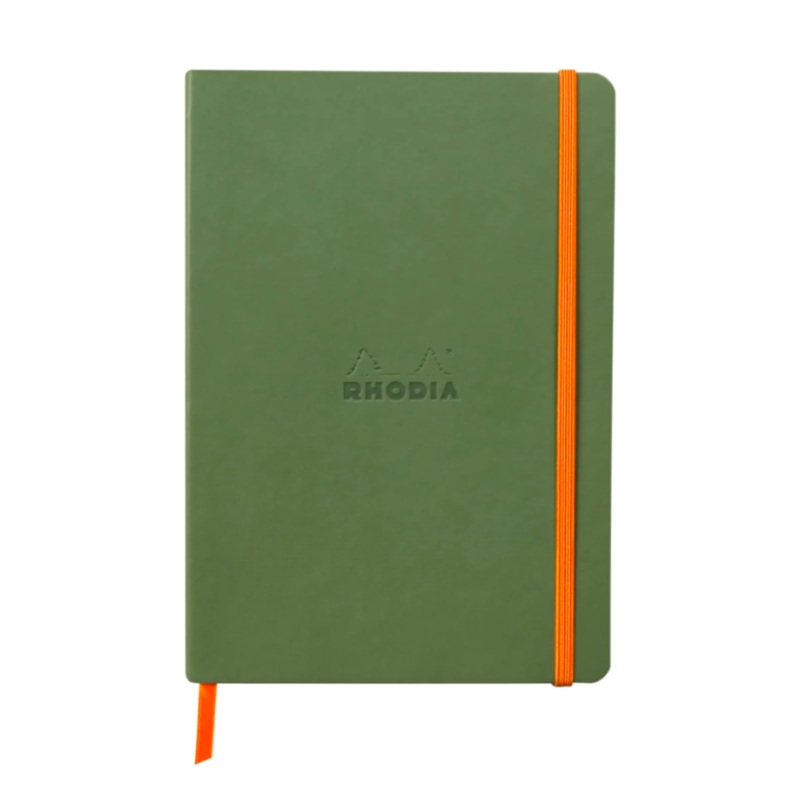 Rhodia Rhodiarama Webnotebook Softcover A5 Dot Grid - Sage