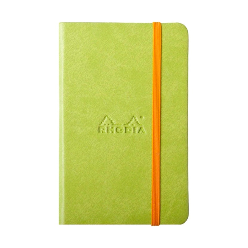 Rhodia Rhodiarama Webnotebook Softcover A5 Lined - Anise