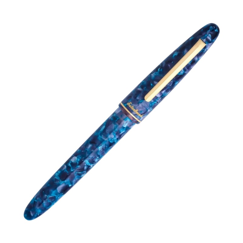 Esterbrook Estie Fountain Pen - Blue Moon with Gold Trim (Limited Edition)