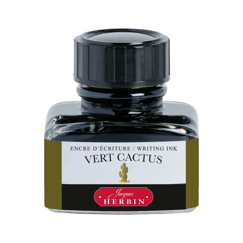 J. Herbin Vert Cactus Bottled Ink (30ml)