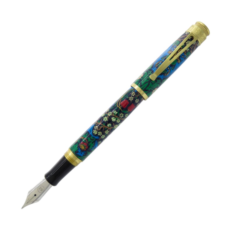 Retro 51 Tornado Fountain Pen - William Morris Blackthorn (Metropolitan)