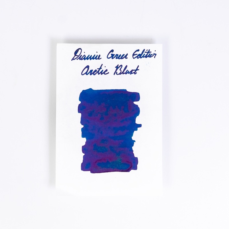 Diamine Arctic Blast (50ml) Bottled Ink (Chameleon/Sheen) - Green Edition