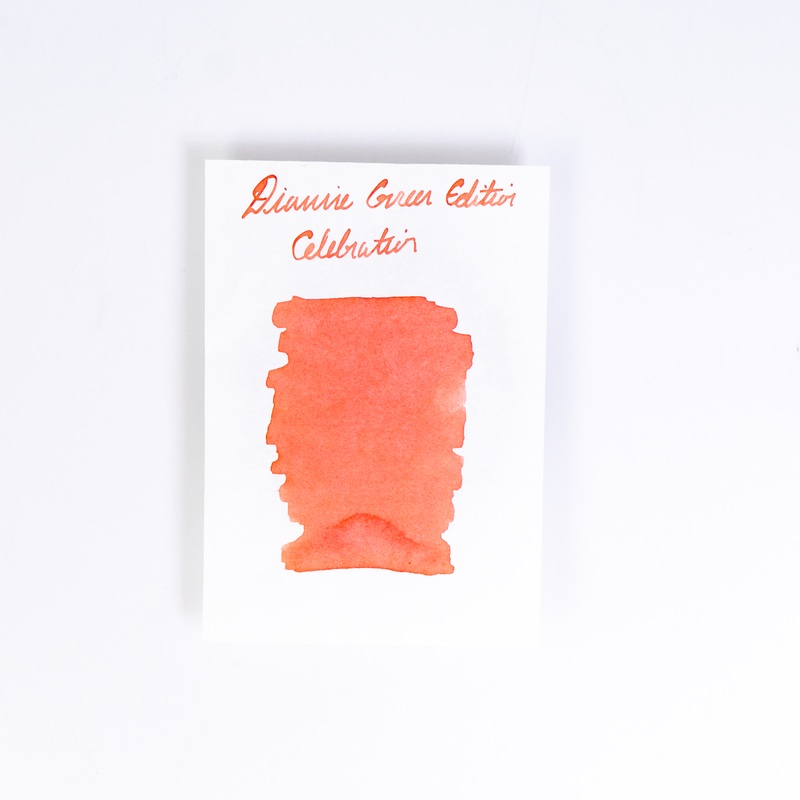 Diamine Celebration (50ml) Bottled Ink (Shimmer) - Green Edition