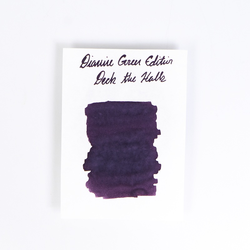 Diamine Deck the Halls (50ml) Bottled Ink (Chameleon) - Green Edition