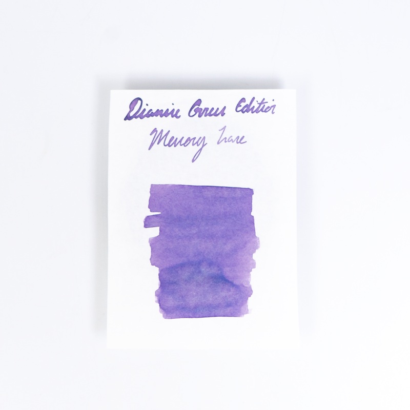 Diamine Memory Lane (50ml) Bottled Ink (Shimmer)  - Green Edition