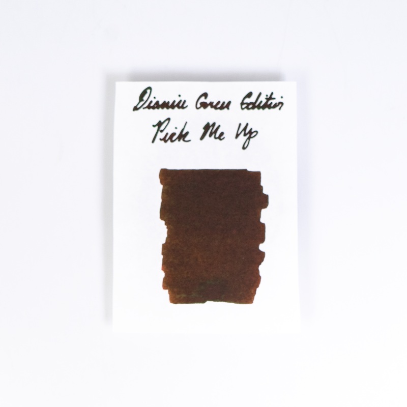 Diamine Pick me Up (50ml) Bottled Ink (Scented/Sheen) -  Green Edition
