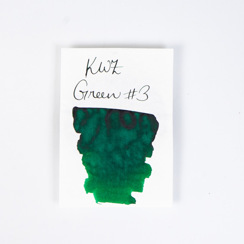 KWZ Green #3 (60ml)  Bottled Ink