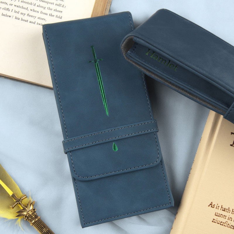 Wearingeul 3 Pen Leather Pouch - Hamlet