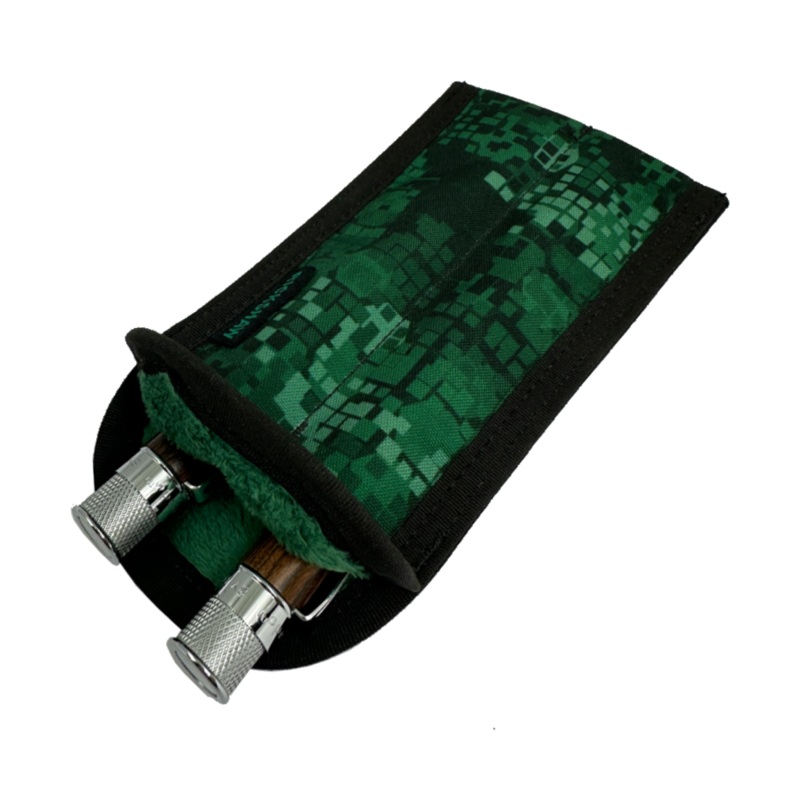 Rickshaw Bagworks 2-Pen Coozy Sleeve - Matrix Green