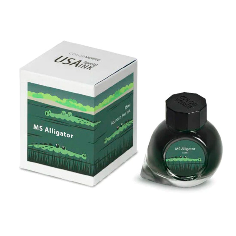 Colorverse Alligator (15ml) Bottled Ink (USA Special Series, Mississippi)