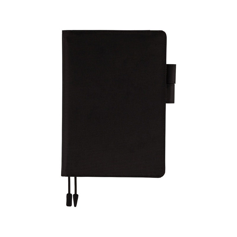 Hobonichi A6 Techo Cover Only - Colors: Black x Clear Blue