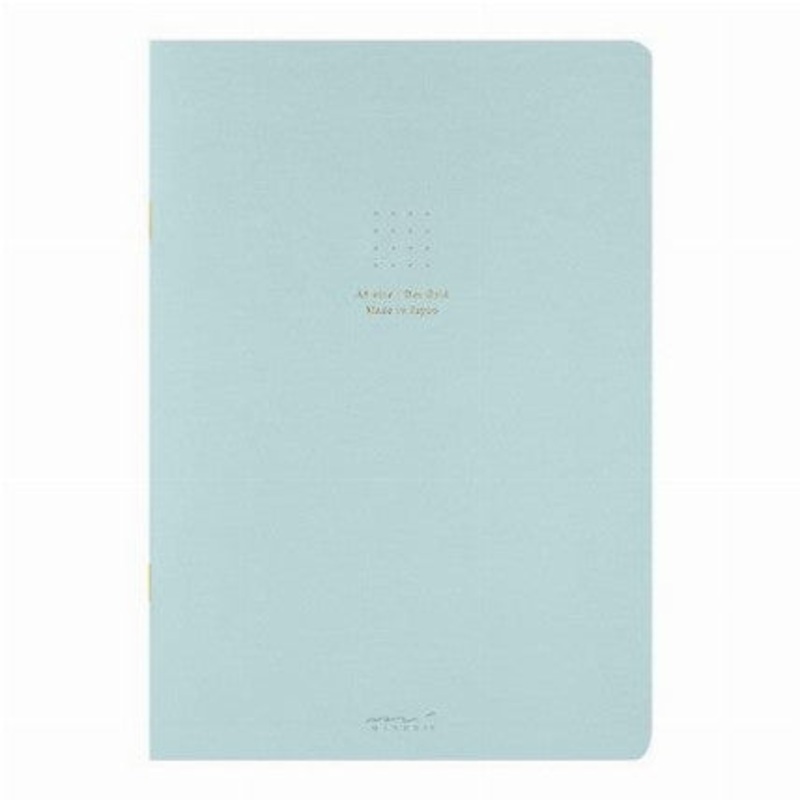 Midori Soft Color A5 Dotted Notebook - Blue