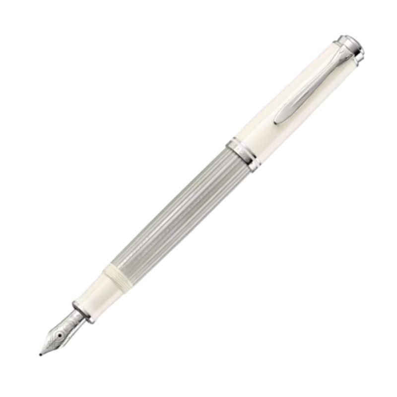 Pelikan Souvern M405 Fountain Pen - White