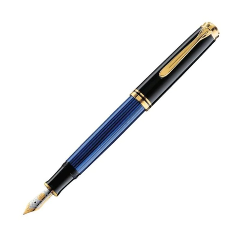Pelikan Souvern M800 Fountain Pen - Black/Blue