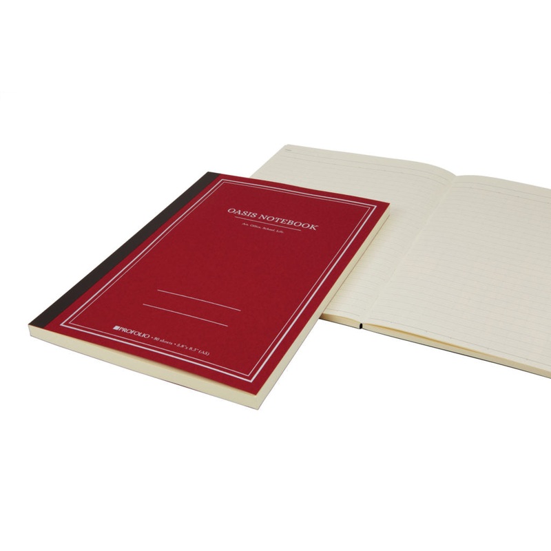ProFolio Oasis B5 Notebook - Brick