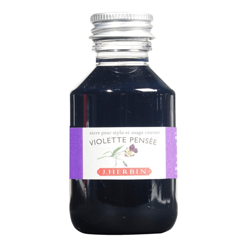 J. Herbin Violette Pensee 100ml Bottled Ink