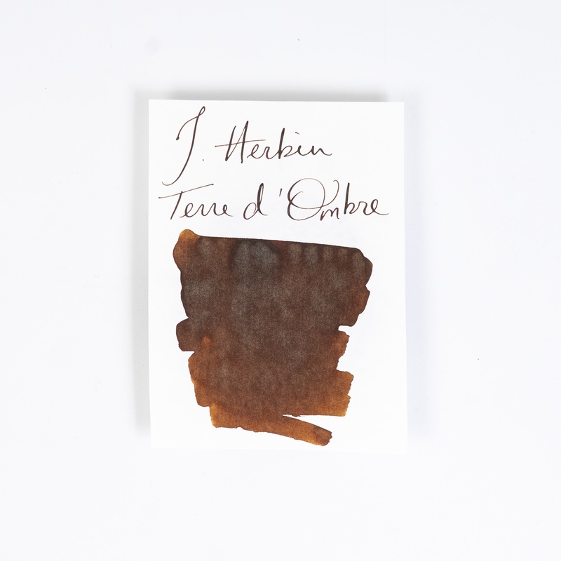 Jacques Herbin Essentials Terre D'Ombre Ink Cartridges