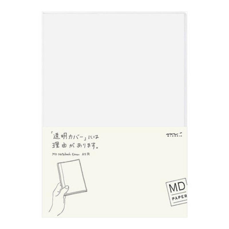 Midori A5 Notebook Cover - Clear