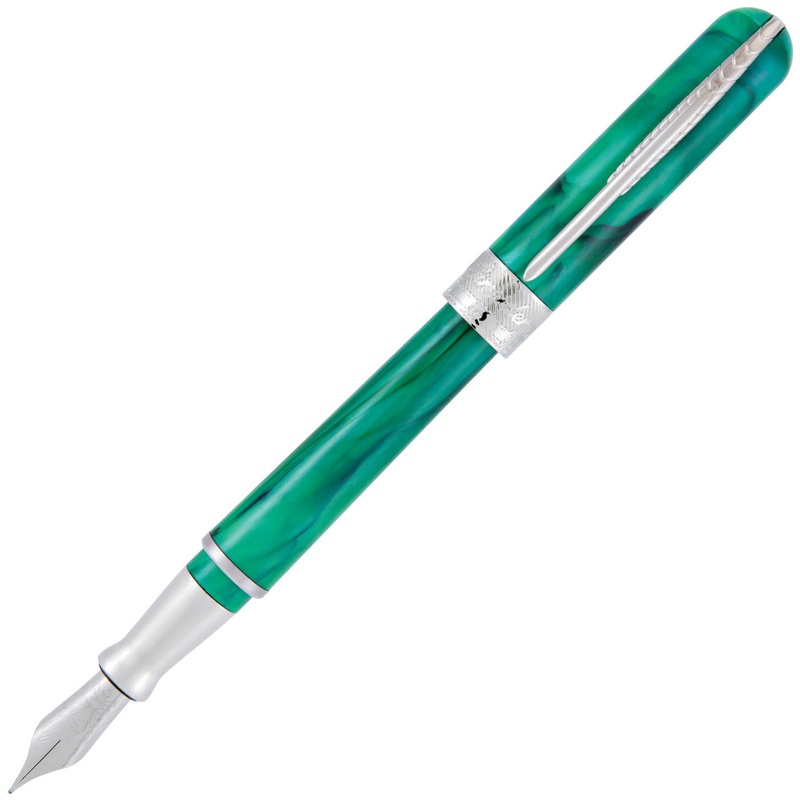 Pineider Avatar Fountain Pen - Forest Green