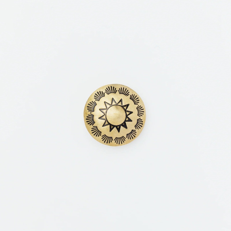 The Superior Labor Sun Brass Pins G